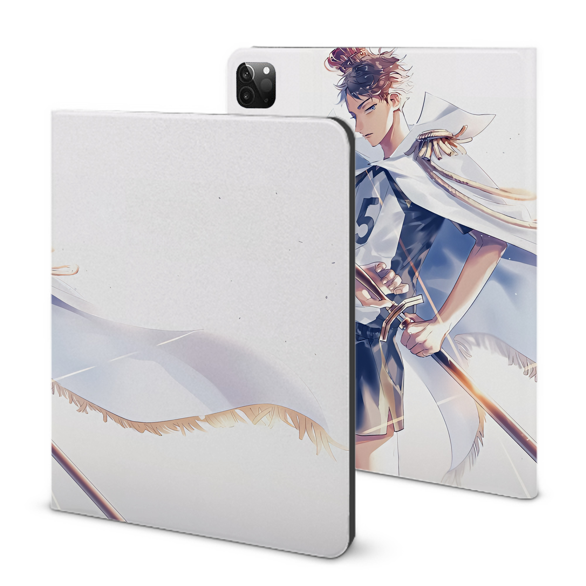 （画像用） ハイキュー!! Haikyu!! IPadケース ペンホルダー付き ブックスタイルデザイン